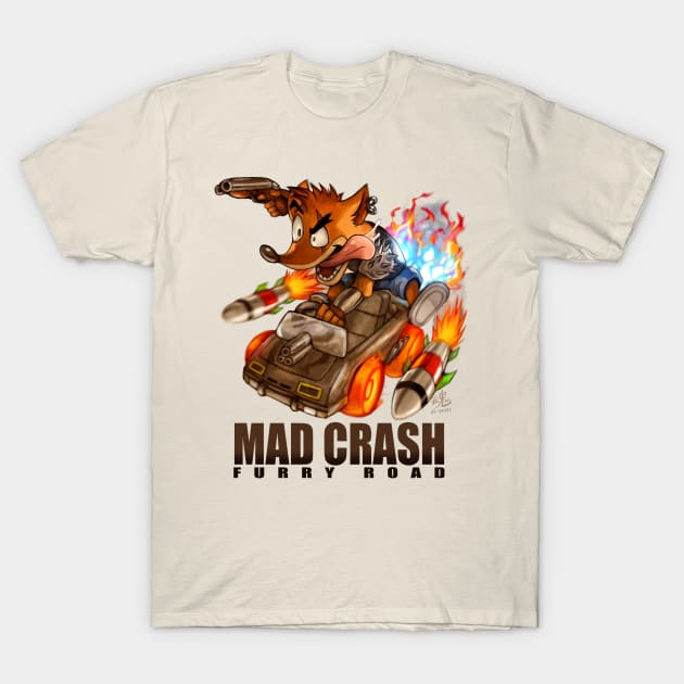 Mad Crash T-Shirt by RySpirit